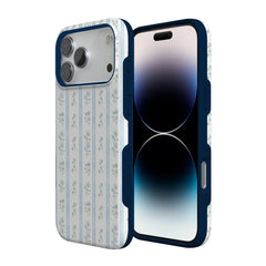 Cottage Stripe | Blue Floral Case