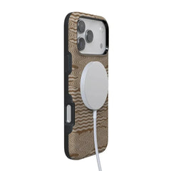 Mocha Ripple | Brown Waves Case