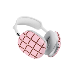 Uptown Gridlock | Pink Checkerboard AirPods Max Case
