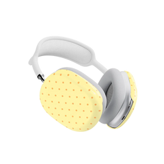 On the Dot | Yellow Polka Dot AirPods Max Case