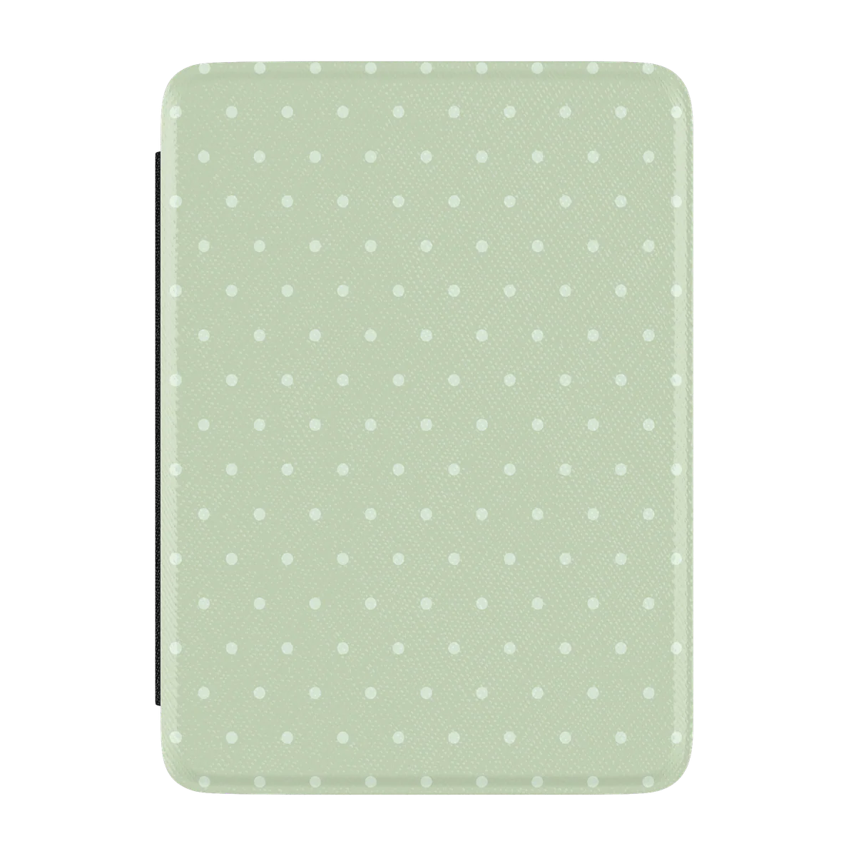 On the Dot | Green Polka Dot Kindle Case