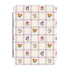 Meadow Check | Floral Gingham Kindle Case