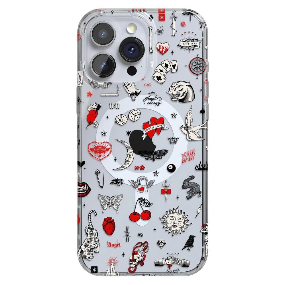 Not a Phase | Clear Flash Tattoo Case