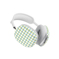 Pastel Picnic | Blue & Green Gingham AirPods Max Case