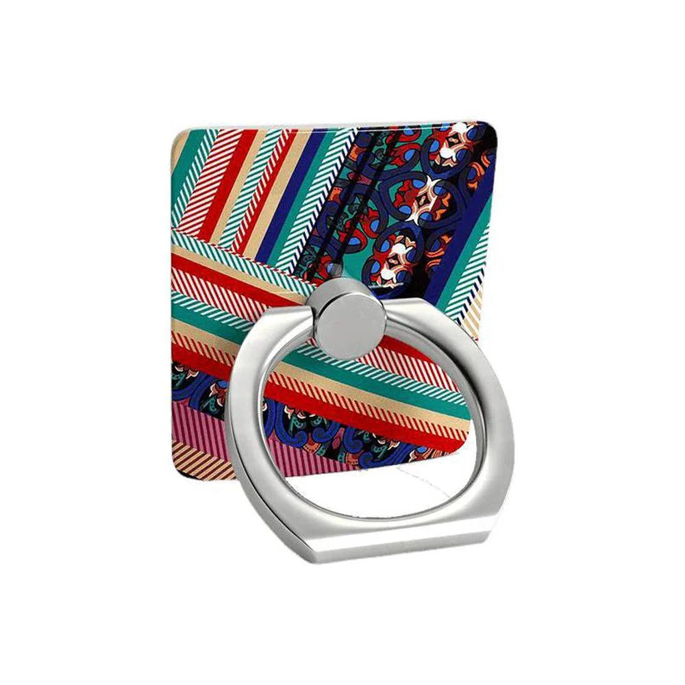 Wearing Layers | Layered Patchwork Phone Ring