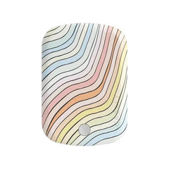 Ride The Wave | Pastel Rainbow Lined Power Pod