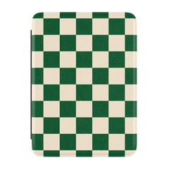 Fit Check | Green Checkerboard Kindle Case