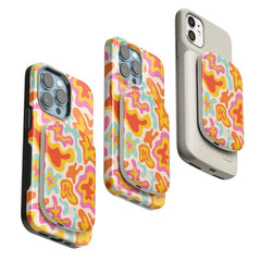 Tropical Color Splash | Abstract Retro Power Pod