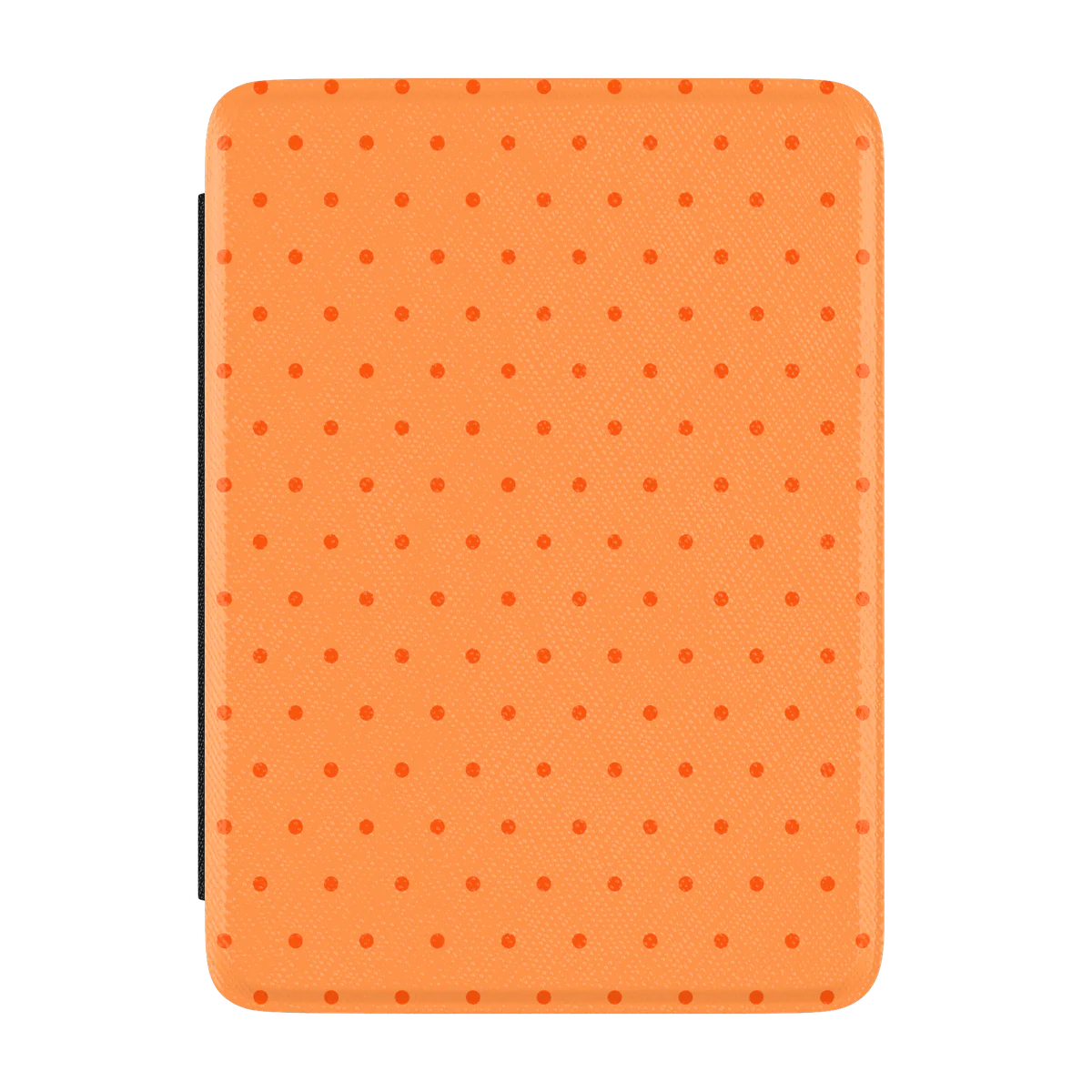 On the Dot | Orange Polka Dot Kindle Case